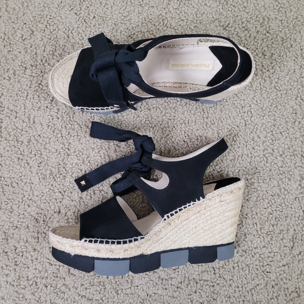 Paloma Barcelo Espadrille Wedge Sandal